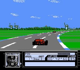 Ретро-игры - Turbo Racing (NES) - Турбо и драйв на пару вечеров